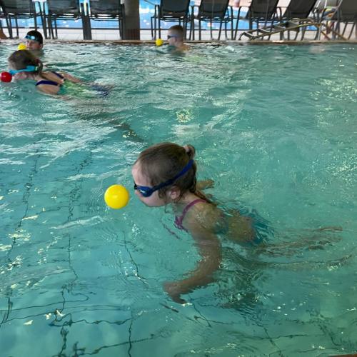 Kinderschwimmtraining